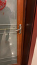虎頓（HOTUN）衛(wèi)生間門鎖無鑰匙廁所浴室鎖洗手間鎖舌衛(wèi)浴執(zhí)手通用型孔距125 曬單實拍圖