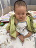 巴拉巴拉童裝寶寶羽絨服保暖嬰兒外套兒童冬季兩件套萌趣男童女童 軍綠40610 90 外套充絨30g+馬甲充絨18g 曬單實拍圖