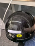 邁阿莫爾（MYARMOR）碳纖維電動(dòng)摩托車(chē)頭盔新國標3c認證夏季復古半盔男女輕便瓢盔個(gè)性機車(chē)安全帽 亮黑XL(61-62) 曬單實(shí)拍圖