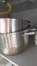 美廚（maxcook）蒸鍋 304不銹鋼30cm二層蒸鍋 加厚復(fù)底湯鍋 燃?xì)怆姶艩t通用MCZ222 曬單實(shí)拍圖