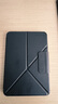 PITAKA適用蘋果iPad mini7/6保護(hù)套保護(hù)套2024款橫豎兩用磁吸雙面夾支架殼帶筆槽超輕薄防彎pu保護(hù)殼黑色 曬單實(shí)拍圖
