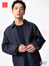 優(yōu)衣庫男裝女裝休閑拉鏈短茄克外套巴恩風(fēng)翻領(lǐng)夾克478230 480827 480827/68深藍(lán)色(牛仔色) XL /180/108B 曬單實拍圖