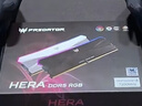 宏碁掠奪者（PREDATOR）48G(24G×2)套裝 DDR5 6000頻率 臺(tái)式機(jī)內(nèi)存條 Pallas II 凌霜系列(C28)石耀黑 AI電腦存儲(chǔ)配件 曬單實(shí)拍圖