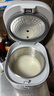 美的（Midea）電飯煲 0涂層電飯鍋4升 316L不銹鋼內(nèi)膽3-4人家用多功能無(wú)涂層微壓智能預(yù)約MB-RE476S 曬單實(shí)拍圖