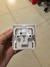 西門子（SIEMENS）嵌入式五孔插座 冰箱嵌式暗裝86型內(nèi)凹陷 鑲嵌凹槽隱形插座面板 雅白色內(nèi)嵌插座 曬單實拍圖