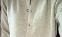 fano studios范洛Fano 百搭休閑小眾超正版型基礎(chǔ)款亮色針織開衫毛衣女2025秋 綠色第二批 L 曬單實拍圖