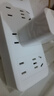 【京東物流】家用智能排插米用家用USB插座板插線板電源多功能開關(guān)插排接線板插板 28孔【8插位 0.8米】 曬單實拍圖