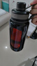富光高硼硅玻璃杯 大容量泡茶杯雙層塑玻帶茶隔水杯男士杯子800ml 曬單實(shí)拍圖
