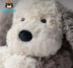 Jellycat唐布利牧羊犬動(dòng)物毛絨玩偶安撫玩具狗公仔娃娃生日七夕情人節(jié)禮物 淺灰色 Medium 曬單實(shí)拍圖