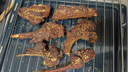 東來順 內(nèi)蒙古羔羊法式羊排 原切法排小切 羊肋排 燒烤食材 羊肉生鮮 法排小切500g*2（2斤裝） 曬單實拍圖