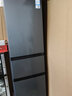 美菱（MeiLing）【離子凈】冰箱210升三門(mén)三開(kāi)門(mén)家用小型冰箱軟冷凍小戶(hù)型超節能省電節能租房國家補貼電冰箱 BCD-210L3CR2X 曬單實(shí)拍圖