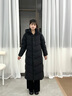 波司登2025新款羽絨服女長(cháng)款90絨顯瘦連帽保暖冬季外套B250245526 黑色8056【卡碼拍大】 XS 155/80A 體重約100斤以?xún)?曬單實(shí)拍圖
