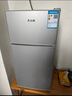 志高小冰箱89L迷你小型家用 下冷藏上冷凍兩用宿舍寢室出租房雙門辦公室電冰箱 節(jié)能省電 一級能效-89L銀雙門【省電輕音】 曬單實拍圖
