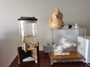 美廚（maxcook）泡酒瓶泡酒壇 釀酒密封藥酒罐高硼硅玻璃酒桶帶底座5斤裝 MCX4093 曬單實(shí)拍圖