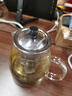 金灶（KAMJOVE）泡茶壺飄逸杯 耐熱玻璃茶具功夫辦公室花茶壺 茶水分離杯茶壺家用 曬單實(shí)拍圖
