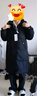 雪中飛羽絨服女中長(cháng)款2025年冬季新款長(cháng)款過(guò)膝基礎連帽修身厚外套 黑色 M (160) 曬單實(shí)拍圖
