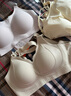 芬也（FENYE）孕婦哺乳內衣懷孕期專用產后喂奶母乳舒適文胸聚攏防下垂胸罩 奶咖XL 曬單實拍圖