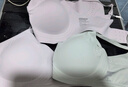 蕉內5系內衣女士聚攏小胸無鋼圈無痕文胸罩夏季七夕情人節(jié)禮物送女友 芋圓紫 S （70A/70B） 曬單實拍圖