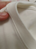 百家好Basic House/百家好春季新款新中式打底衫長袖T恤女2025刺繡袖口 白色 L 100-110斤 曬單實拍圖