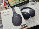 索尼（SONY）WH-1000XM4【國家補貼】頭戴式無線防噪音耳麥 AI智能降噪 網(wǎng)課辦公搭檔 適用蘋果安卓 深夜藍 曬單實拍圖