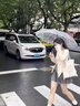 莜仙格美拉德慵懶風純色不規(guī)則針織衫女秋冬新款修身顯瘦打底衫內搭上衣 杏色 L 建議 100-115斤 曬單實拍圖