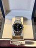 【二手99新】浪琴軍旗系列男表LONGINES自動(dòng)機械表 浪琴手表男士腕表瑞士名表 石英黑盤(pán)條刻皮帶36mm 曬單實(shí)拍圖