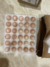 無(wú)抗鮮雞蛋 谷物喂養鮮雞蛋 單枚50g-60g 早餐食材 蛋香味十足 30枚裝 曬單實(shí)拍圖