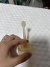 世喜嬰兒牙刷0-1-2歲乳牙刷寶寶口腔清潔器小月齡硅膠刷毛 曬單實(shí)拍圖