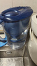 碧然德（BRITA）過濾凈水器 家用濾水壺 凈水壺 海洋系列 3.5L（藍(lán)）+專家版濾芯5枚 環(huán)保加固包裝 曬單實(shí)拍圖