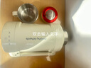 摩飛電器（Morphyrichards）電熱水壺便攜式燒水壺旅行熱水壺?zé)婵毡貕夭讳P鋼保溫瓶大容量戶外 MR6061 1L 椰奶白 曬單實(shí)拍圖