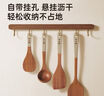 炊大皇實(shí)木鍋鏟烏檀木鏟子不粘鍋專(zhuān)用炒菜鏟耐高溫炒勺木勺 曬單實(shí)拍圖