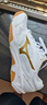 美津濃（MIZUNO）CYCLONE SPEED CN排球鞋綜合室內(nèi)外訓(xùn)練鞋男女款羽毛球鞋乒乓球鞋 白金 【顏值與實力并存】 現(xiàn)貨 40.5 =260mm 曬單實拍圖