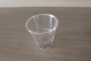 潔日邦一次性杯子航空杯150ml*50只硬塑加厚野餐透明塑料杯透明硬水杯 曬單實拍圖