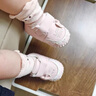 季珍菲春秋嬰幼兒0一1歲3-6-9個(gè)月女寶寶公主小皮鞋可愛(ài)百搭軟底學(xué)步鞋 內長(cháng)12cm 約6-9個(gè)月 曬單實(shí)拍圖