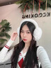 GOLOVEJOY保暖耳罩女冬可愛(ài)風(fēng)簡(jiǎn)約耳捂子防凍耳朵套韓版毛絨耳包學(xué)生可折疊 【白色】聚熱保暖“適用大小頭圍” 曬單實(shí)拍圖