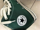 匡威（Converse）1970s 經(jīng)典三星標(biāo)高幫帆布鞋情侶運(yùn)動鞋學(xué)生鞋休閑帆布鞋 綠色 44 /10 曬單實(shí)拍圖