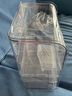 EACHY化妝品收納盒生日禮物防塵超大容量化妝品置物架亞克力透明白 曬單實(shí)拍圖