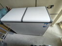 Midea美的220升雙溫冷柜家用商用囤貨冰柜蝶形門(mén)冷藏冷凍 BCD-220VM(E) 【220升雙溫】 220L 曬單實(shí)拍圖