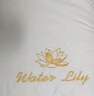 博洋家紡枕頭芯可水洗全棉刺繡單人軟枕芯中枕對裝 蓮儀48*74cm 曬單實(shí)拍圖