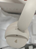 漫步者（EDIFIER）【重磅旗艦新品|藍牙V5.4】Fit900NB小金標真無(wú)線(xiàn)主動(dòng)降噪頭戴式藍牙耳機長(cháng)續航游戲音樂(lè )耳麥禮物 云巖白+QQ音樂(lè ) 曬單實(shí)拍圖