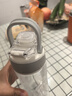 樂(lè )扣樂(lè )扣（LOCK&LOCK）水杯塑料杯大容量運動(dòng)男女學(xué)生健身杯便攜防摔戶(hù)外 白色【520ML】 曬單實(shí)拍圖