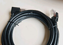 山澤超六類網(wǎng)線直角對彎頭 CAT6類純銅萬兆網(wǎng)絡(luò)連接線電腦路由器工程監(jiān)控成品跳線 黑色3米 WT6A030 曬單實(shí)拍圖