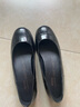 ECCO 愛步瑪麗珍鞋女牛皮軟底淺口單鞋芭蕾舞鞋平底鞋 雕塑 Black Reptile Print 38 (7-7.5 US) 曬單實(shí)拍圖