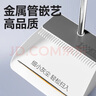 索邦掃把簸箕套裝家用掃地掃帚兩件套帶梳齒磨尖軟毛工藝笤帚畚箕T27A 曬單實(shí)拍圖