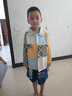 G.DUCKKIDS小黃鴨男童外套春秋裝2025新款男孩夾克衫韓版寶寶襯衫兒童秋上衣 藍色外套 100 (建議90-98cm 2-3周歲） 曬單實(shí)拍圖