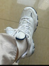 斯凱奇（Skechers）女鞋秋冬小白熊休閑鞋子厚底增高百搭運動軟底老爹鞋99999863 白色/海軍藍色/WNV 36 曬單實拍圖