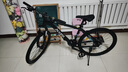 喜德盛山地自行車黑客350 X6鋁合金車架21速變速機械碟剎 黑銀色17寸 曬單實拍圖