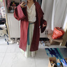 芷蘅間 朱砂夜行 漢服女漢元素唐風(fēng)印花齊胸破裙唐風(fēng)大衣春秋日常 唐風(fēng)大衣 預售30天 M 曬單實(shí)拍圖