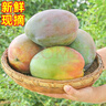 四川攀枝花凱特芒果9斤新鮮應(yīng)季水果芒果整箱包郵特大青忙果當(dāng)季 9斤 【特大果】單果600g+丨不甜包賠 曬單實(shí)拍圖