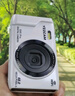 YZZCAM校園學(xué)生數碼相機高清4K入門(mén)級帶WIFI可傳手機專(zhuān)業(yè)旅游防抖vlog便攜式復古口袋照相機高像素女CCD 白色【6800W+WIFI傳手機】 配32G內存卡 曬單實(shí)拍圖
